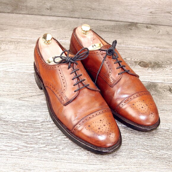 Allen Edmonds LEXINGTON Blucher 10 D Chestnut * add $15 new Cedar Trees